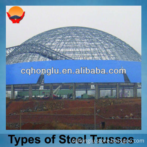 High quality steel building steel truss frame